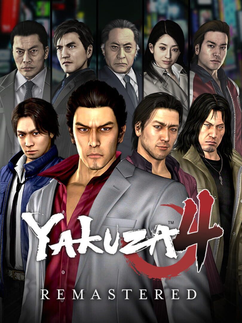 Capa de Yakuza 4 Remastered