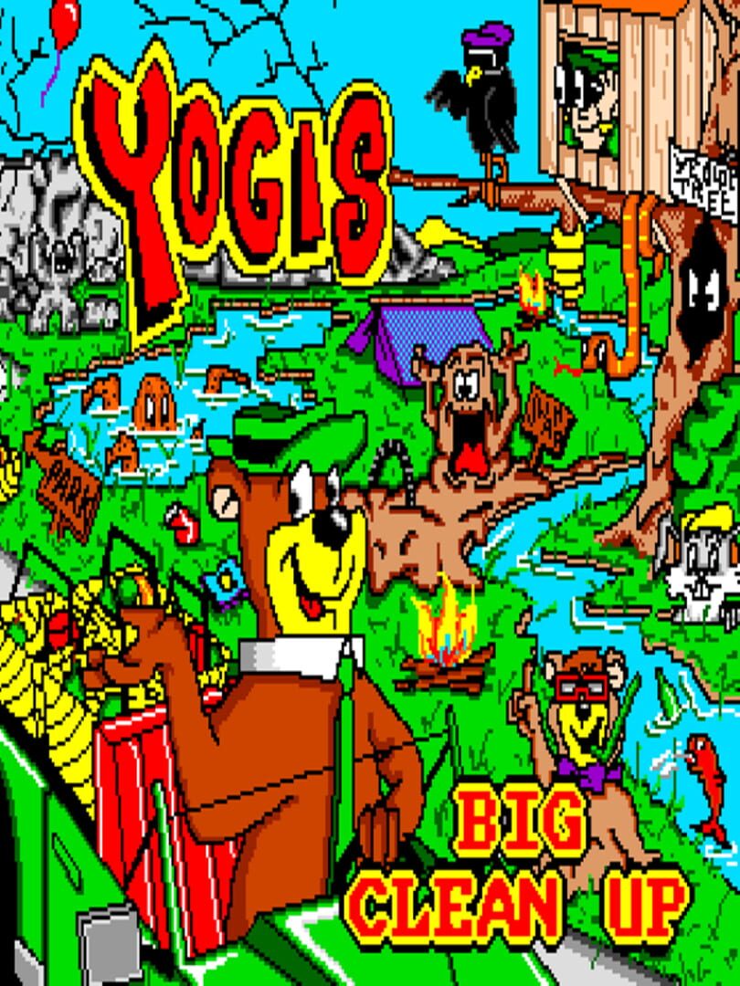 Yogi's Big Clean Up Kapağı