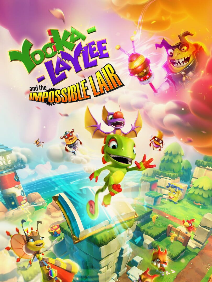 Capa de Yooka-Laylee and the Impossible Lair