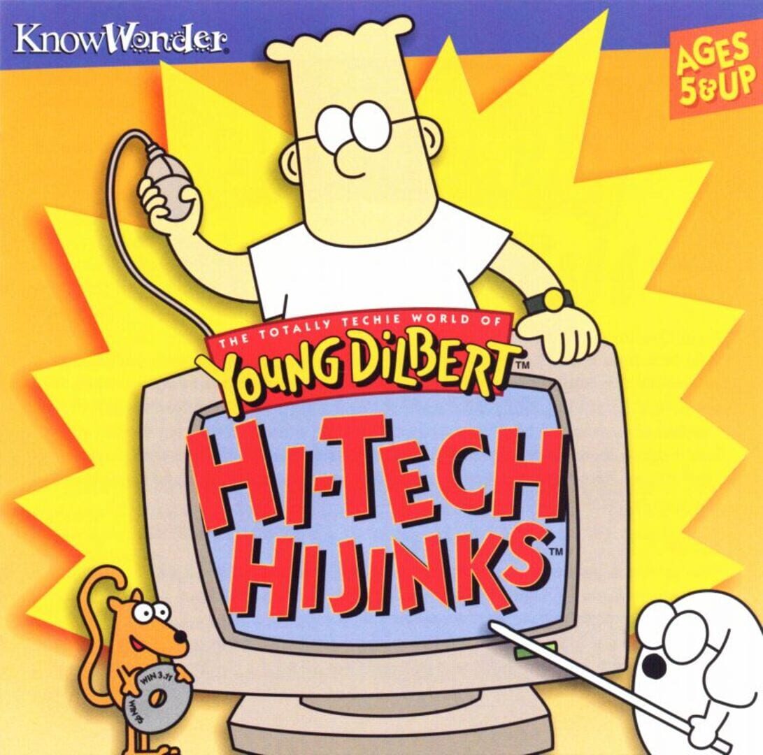 Young Dilbert Hi-Tech Hijinks Kapağı