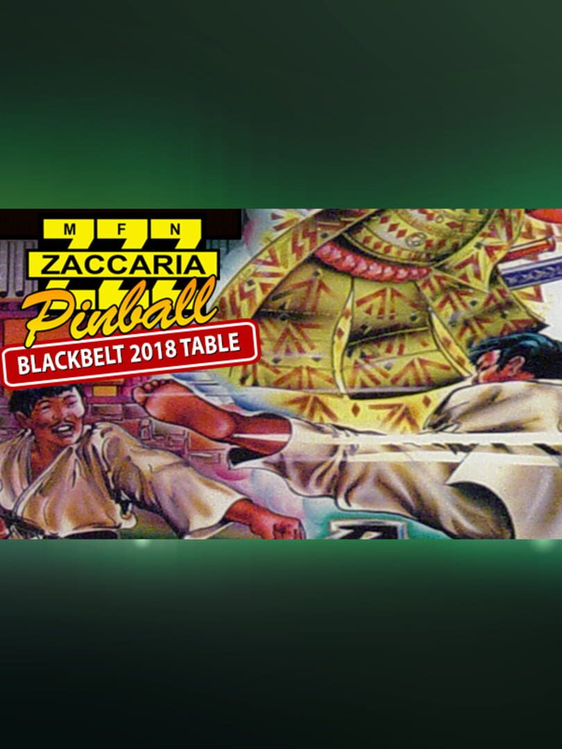 Copertina di Zaccaria Pinball: Blackbelt 2018 Table