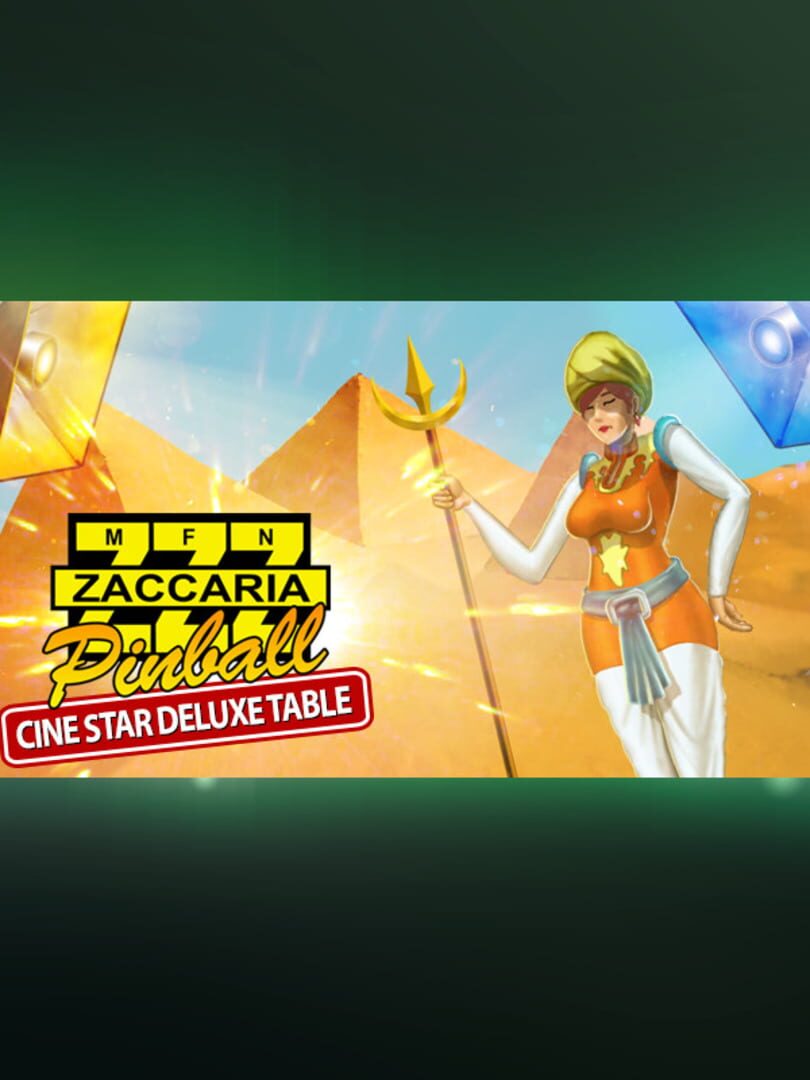 Copertina di Zaccaria Pinball: Cine Star Deluxe Pinball Table