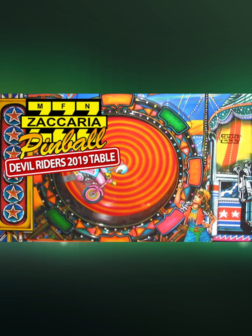 Capa de Zaccaria Pinball: Devil Riders 2019 Table