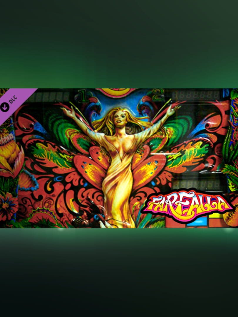 Zaccaria Pinball: Farfalla Table カバー