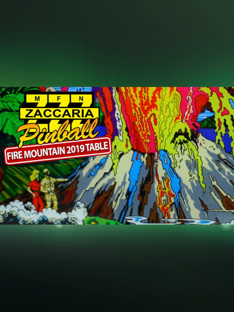 Zaccaria Pinball: Fire Mountain 2019 Table 커버