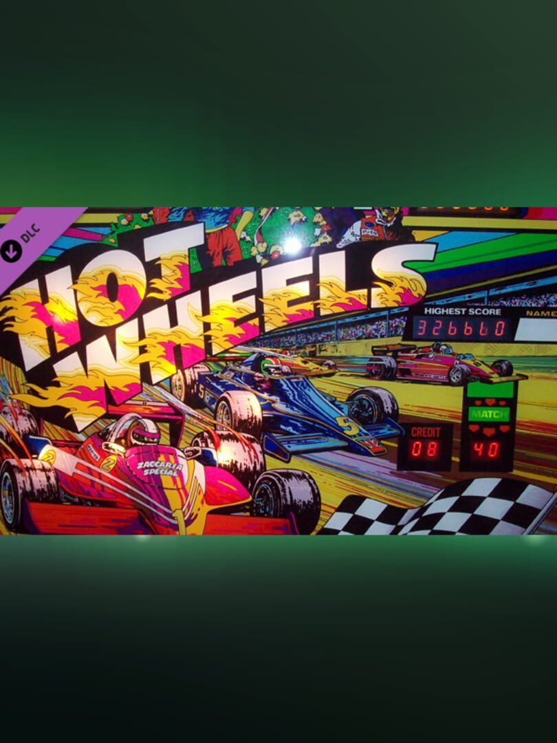 Couverture de Zaccaria Pinball: Hot Wheels Table