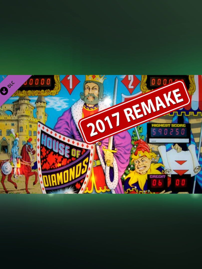 Zaccaria Pinball: House of Diamonds 2017 Table カバー