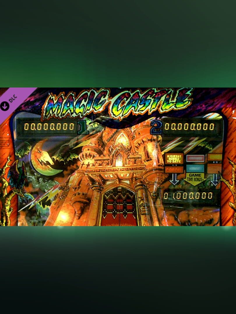 Zaccaria Pinball: Magic Castle Table 커버