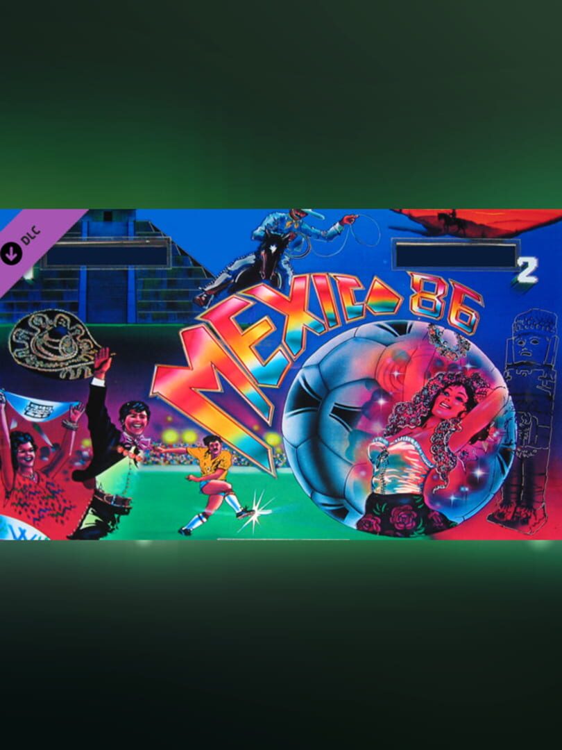 Zaccaria Pinball: Mexico '86 Table Kapağı