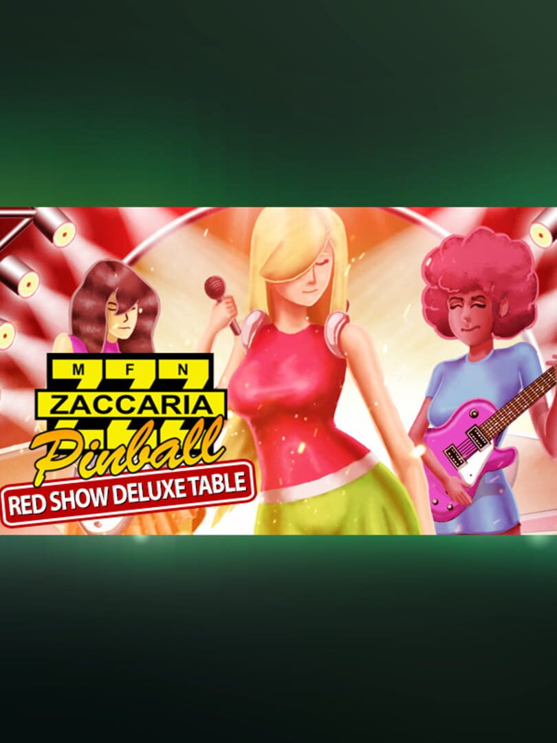 Zaccaria Pinball: Red Show Deluxe Pinball Table 커버