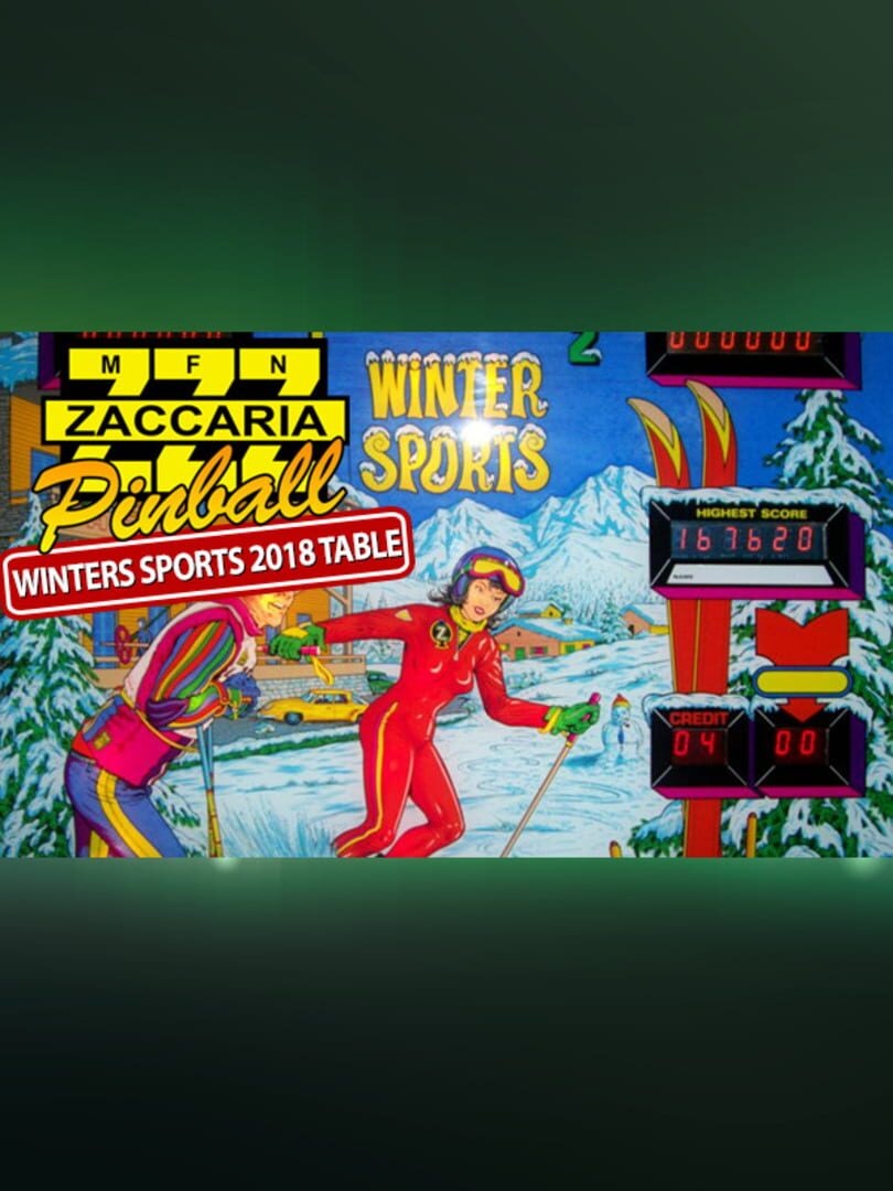 Zaccaria Pinball: Winter Sports 2018 Table カバー