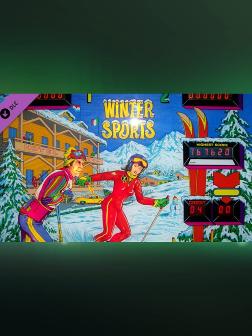 Zaccaria Pinball: Winter Sports Table Cover
