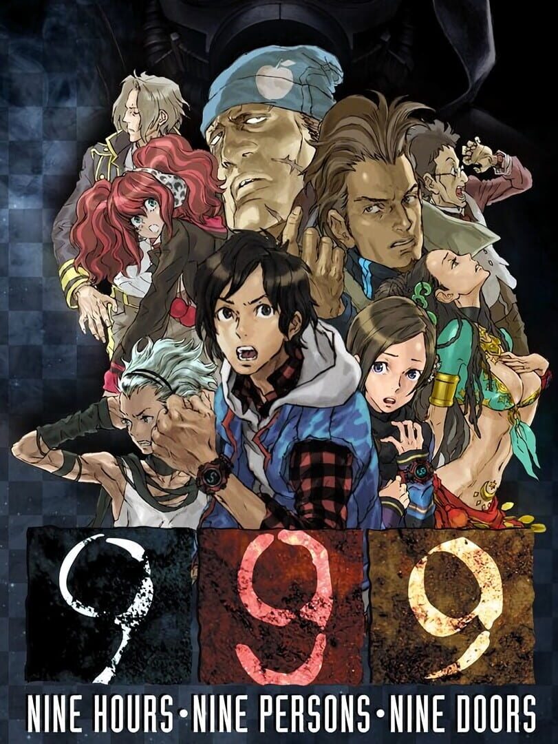 Portada de Zero Escape: Nine Hours, Nine Persons, Nine Doors