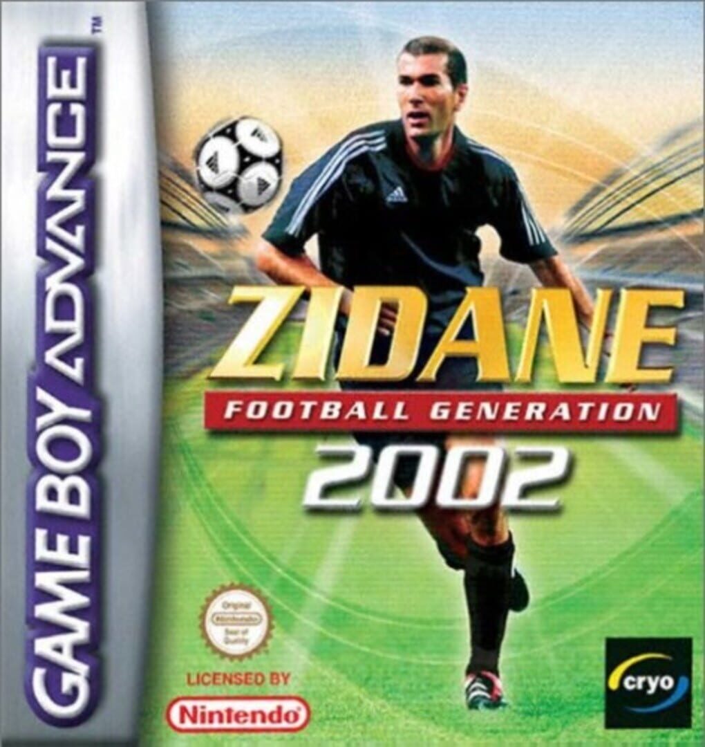 Capa de Zidane: Football Generation 2002