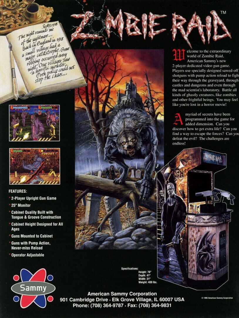 Capa de Zombie Raid