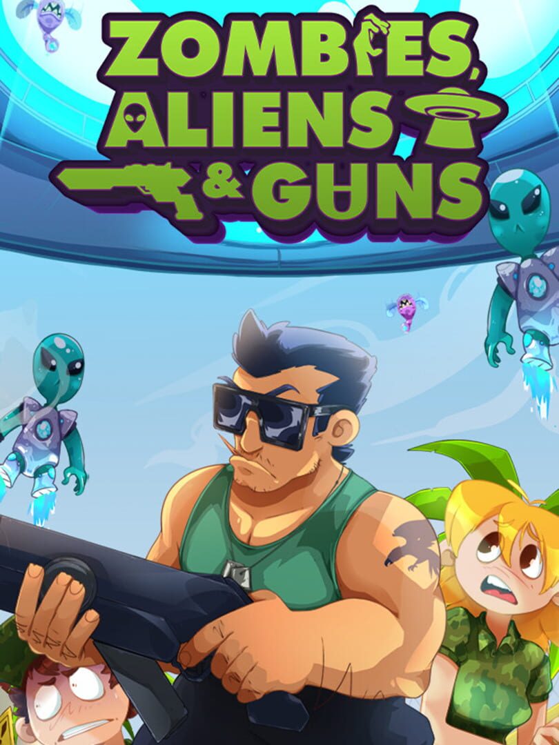 Zombies, Aliens and Guns Kapağı
