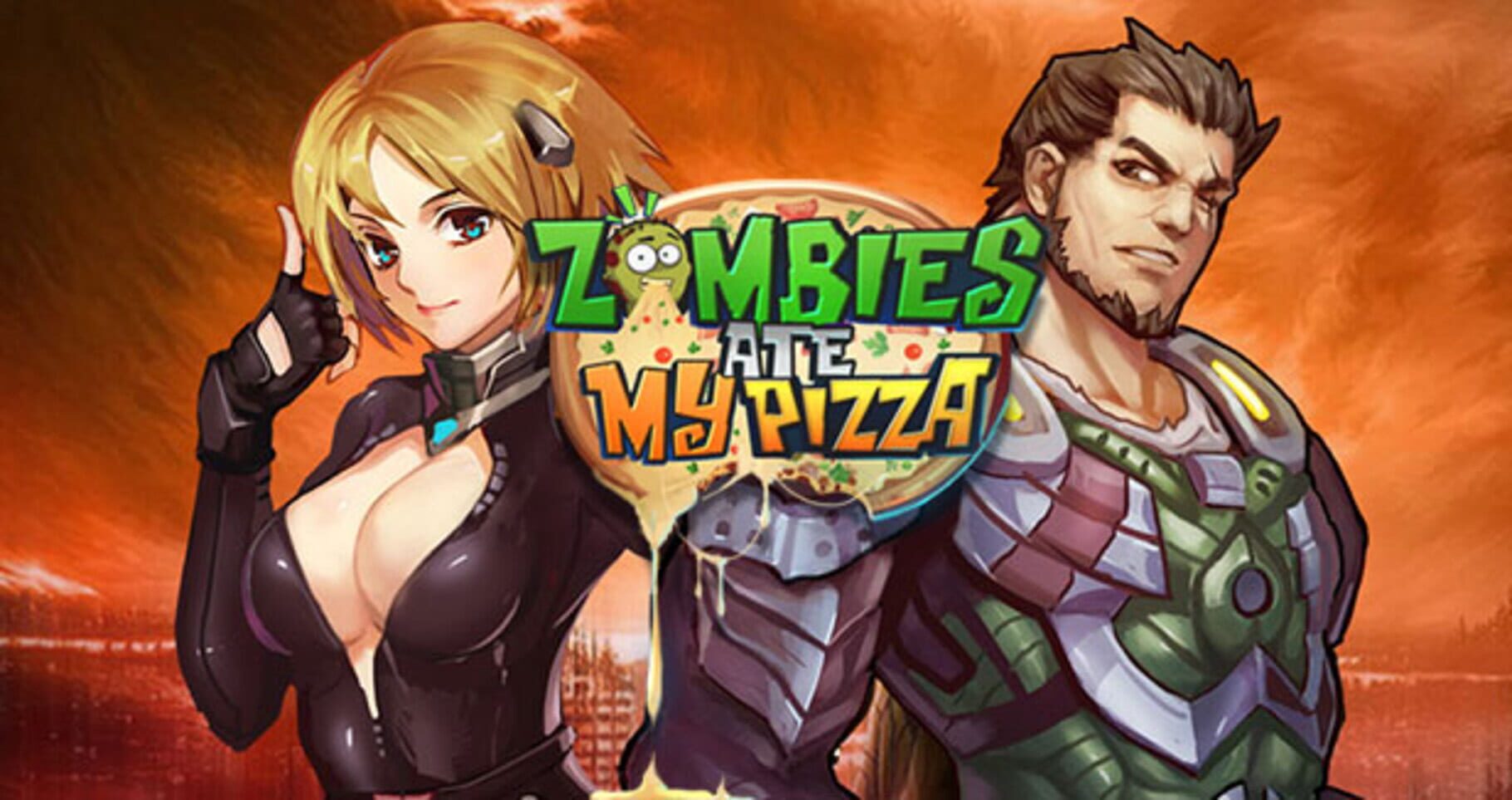 Copertina di Zombies Ate My Pizza
