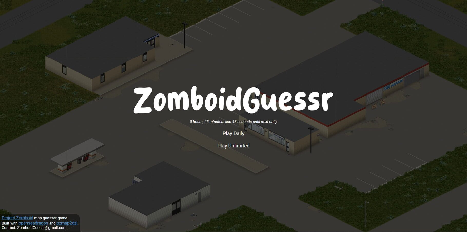 Capa de ZomboidGuessr