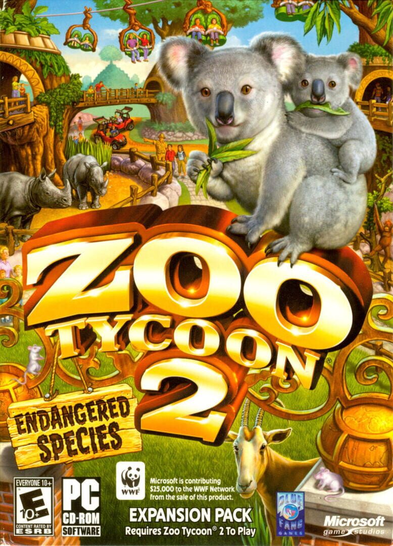 Capa de Zoo Tycoon 2: Endangered Species