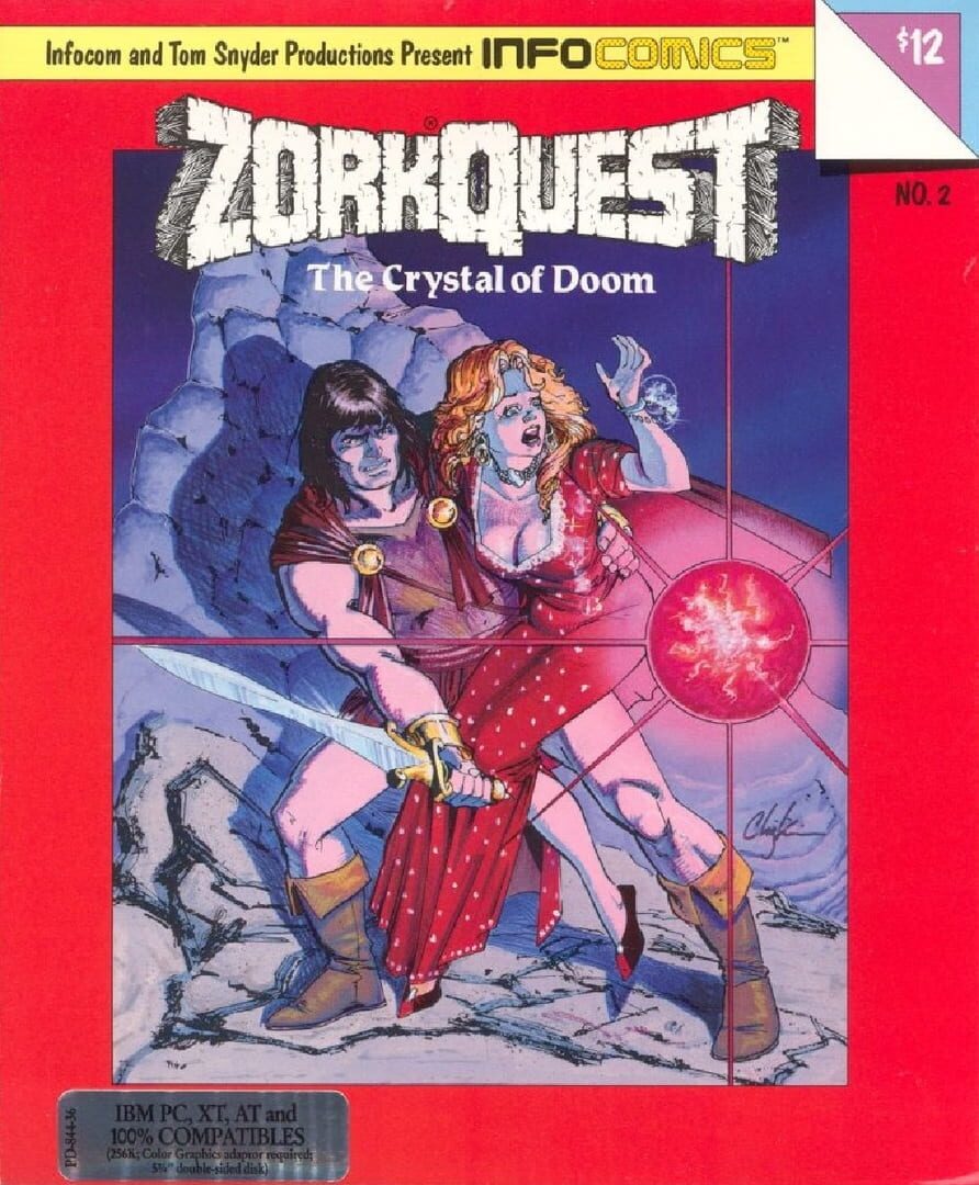 Capa de ZorkQuest: The Crystal of Doom