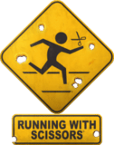 Running With Scissors logo